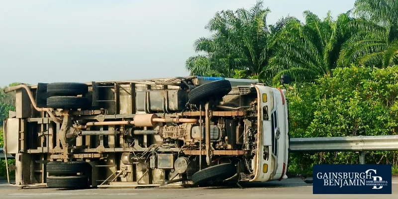 rollover accidents new orleans i 10 i 610 causeway